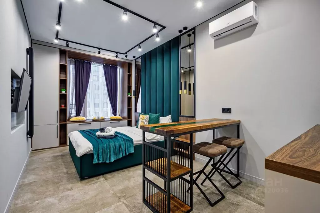 Студия Москва Шелепихинская наб., 42к3 (25.0 м) - Фото 1