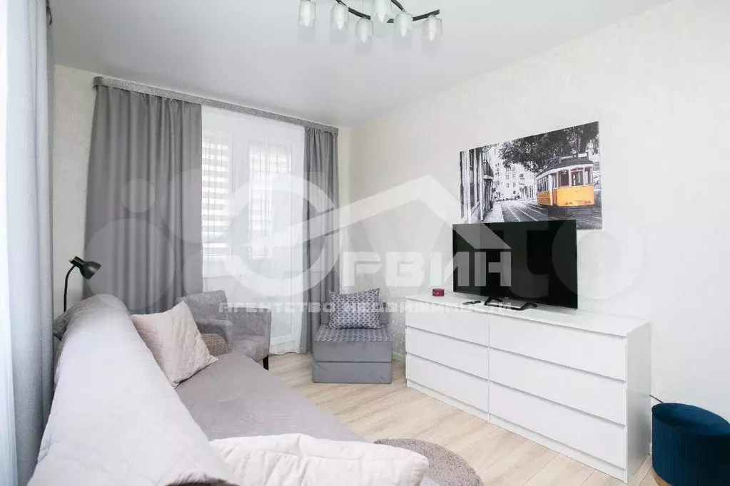 1-к. квартира, 30 м, 2/9 эт. - Фото 0