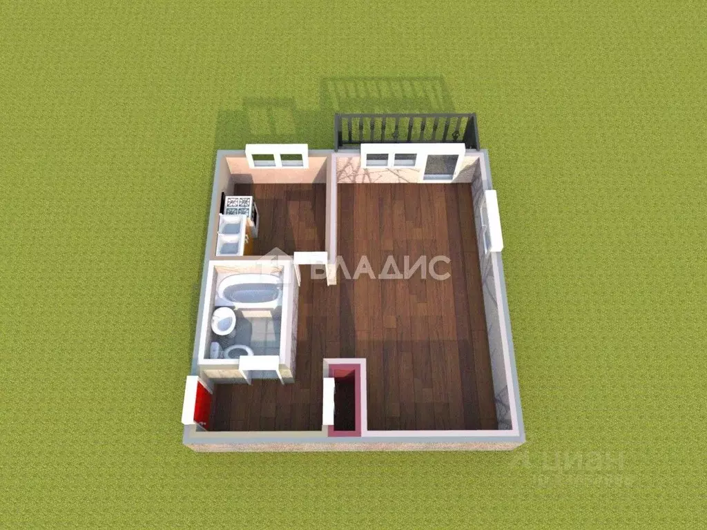 2-к кв. Иркутская область, Ангарск 11-й мкр, 8 (44.0 м) - Фото 1