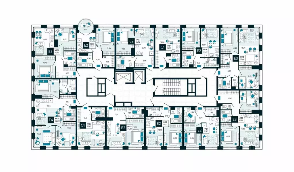 1-к кв. Тульская область, Тула ул. Чмутова, 158Д (31.92 м) - Фото 2