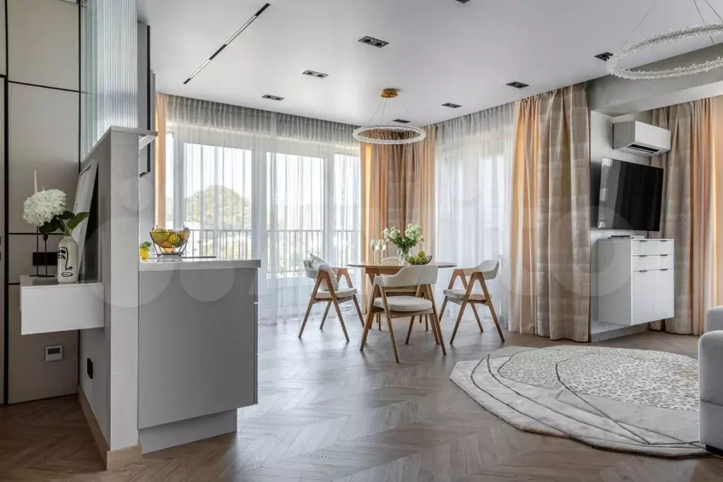 3-к. квартира, 91 м, 10/13 эт. - Фото 0