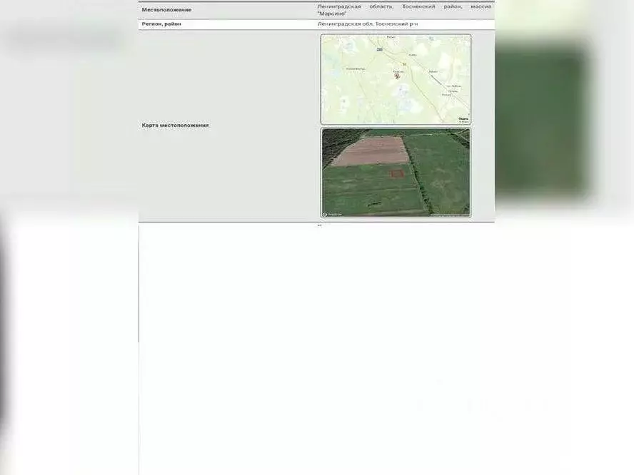 Участок в Ленинградская область, Тосно г. Тосненский район, Тосненское ... - Фото 1