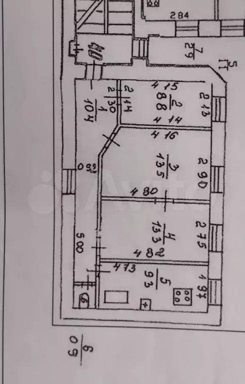 Комната 8,8 м в 3-к., 5/6 эт. - Фото 0