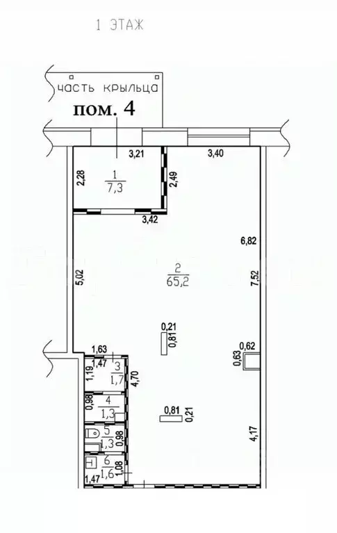 Торговая площадь в Московская область, Истра муниципальный округ, д. ... - Фото 2
