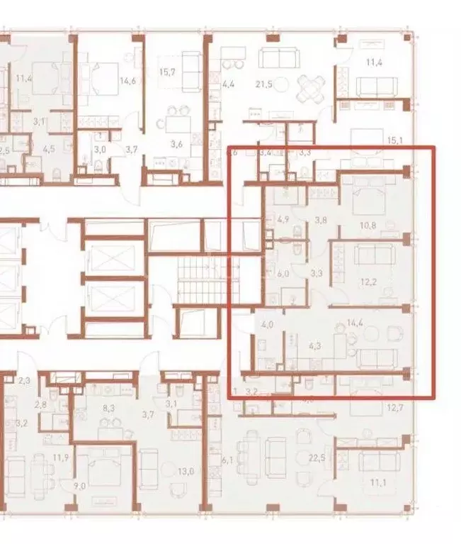 3-к кв. Москва 2-я Хуторская ул., 34 (63.2 м) - Фото 2