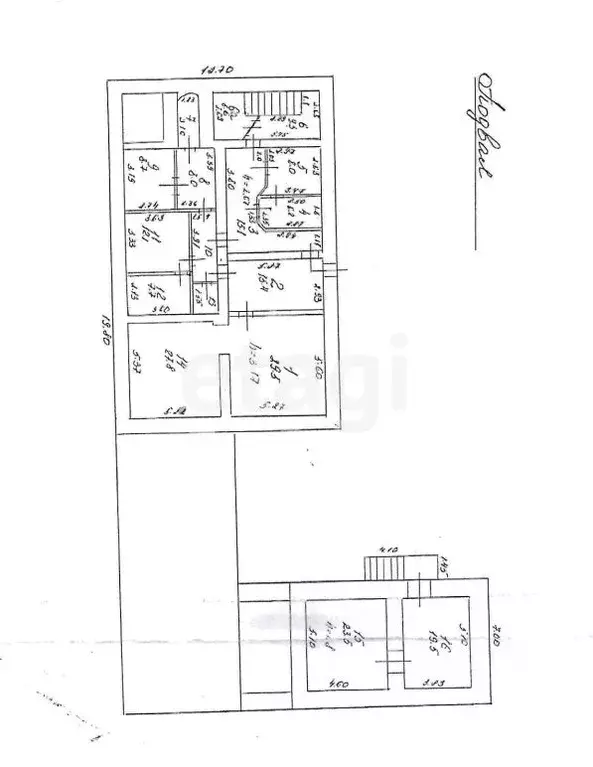 Офис в Иркутская область, Иркутск ул. Богдана Хмельницкого, 36 (1949 ... - Фото 1