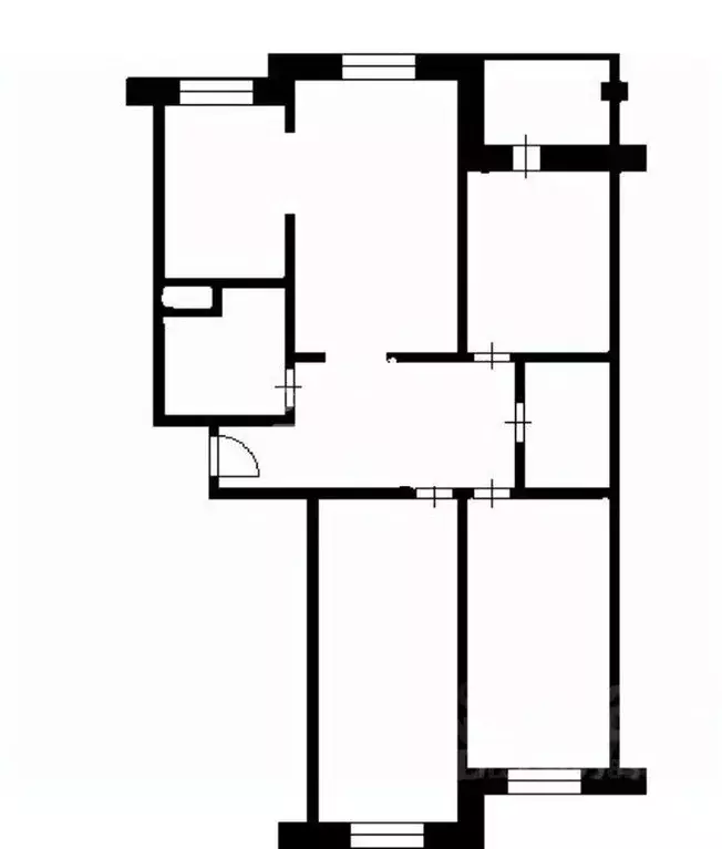 4-к кв. Москва Челюскинская ул., 11 (141.0 м) - Фото 1