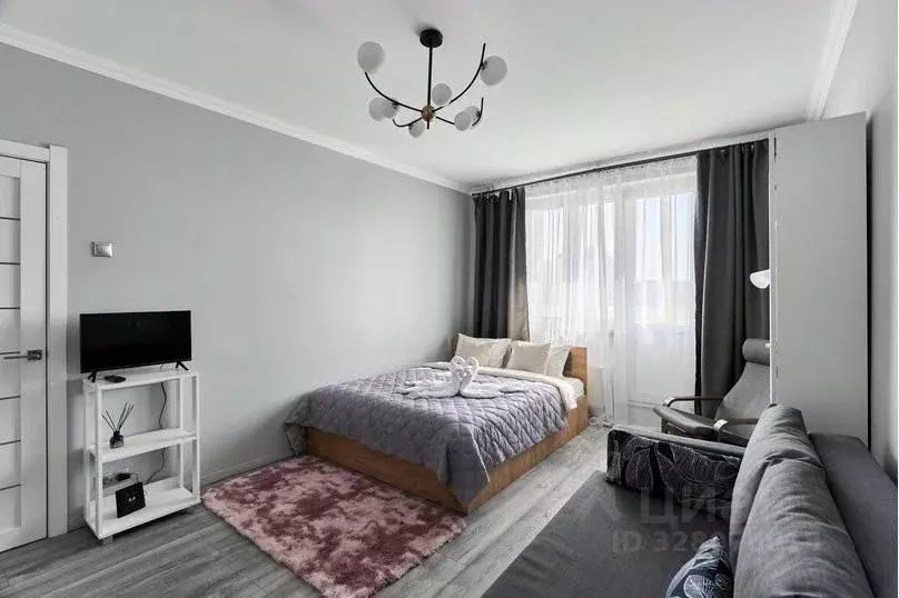 1-к кв. Москва Внуковское поселение, ул. Бориса Пастернака, 29к2 (35.0 ... - Фото 2