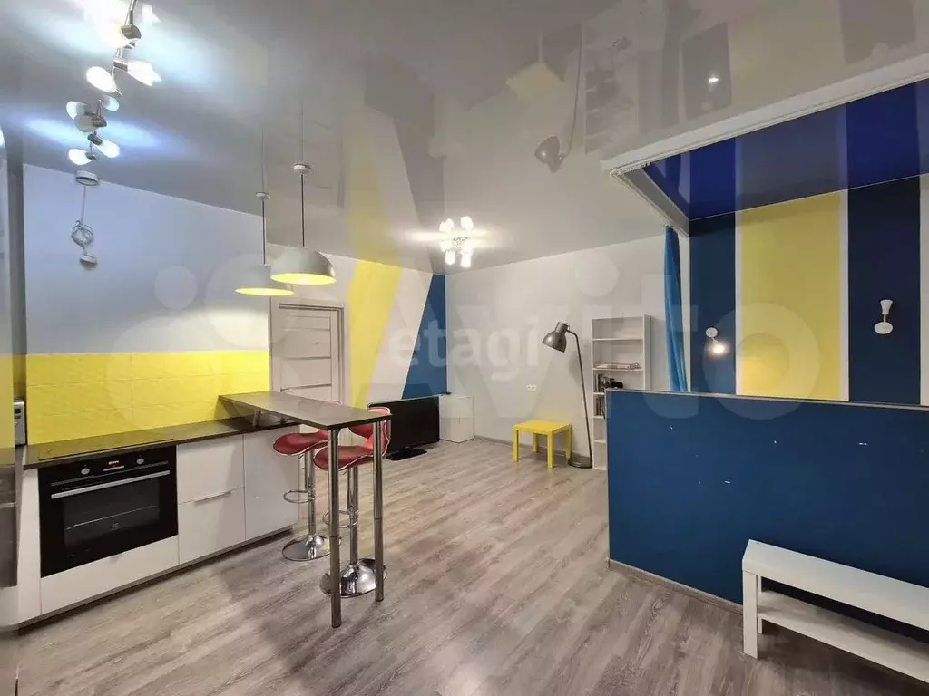 Квартира-студия, 38,4 м, 12/16 эт. - Фото 1