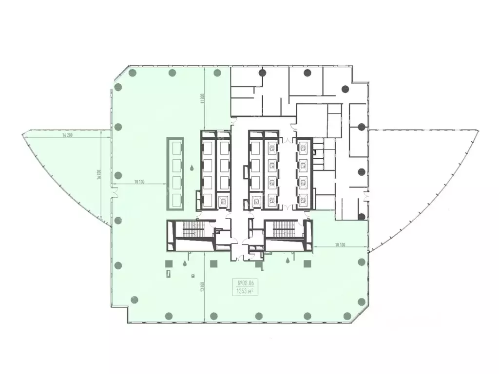 Офис в Москва Шмитовский проезд, 37с2 (1354 м) - Фото 2