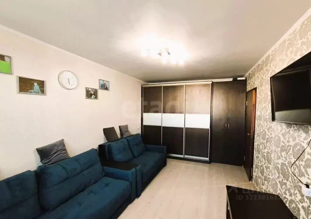 1-к кв. Белгородская область, Белгород ул. Есенина, 48 (33.8 м) - Фото 1