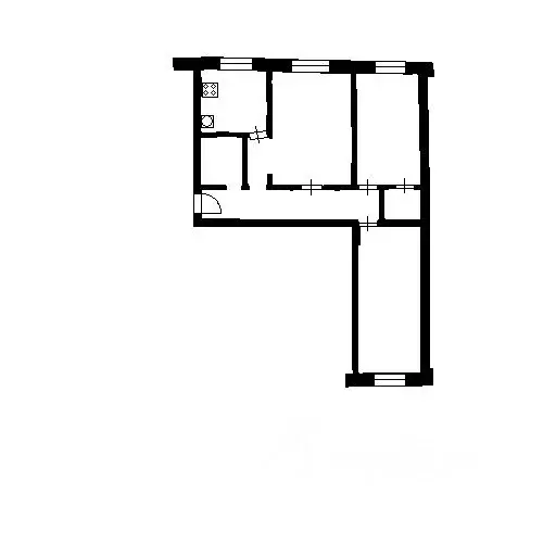 3-к кв. Московская область, Электросталь ул. Мира, 34а (58.0 м) - Фото 1