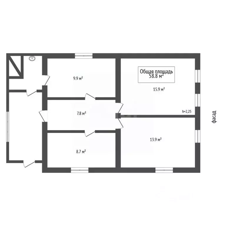 Дом в Алтайский край, Камень-на-Оби городское поселение ул. Чапаева, ... - Фото 2