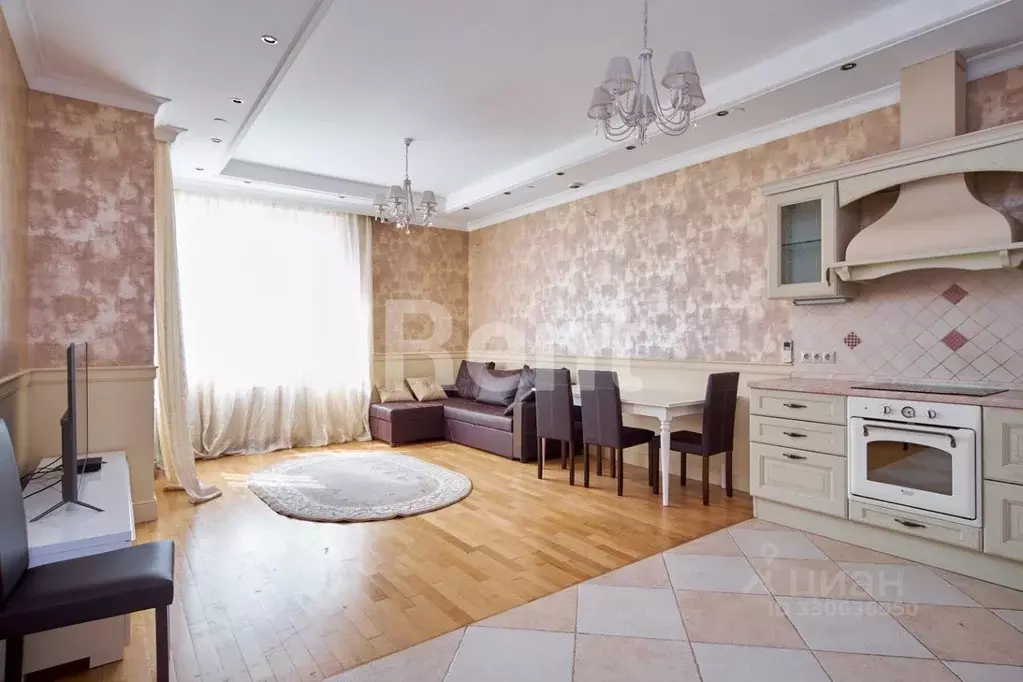 3-к кв. Москва ул. Маршала Соколовского, 5 (88.0 м) - Фото 1