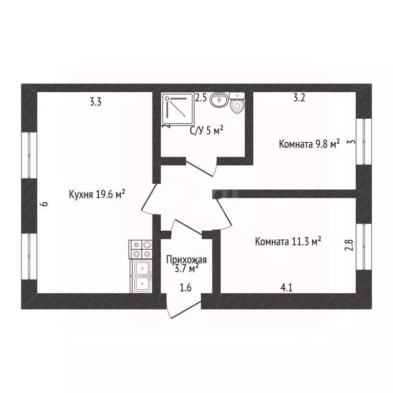 Дом в Самарская область, Ставропольский район, с. Узюково ул. Жукова, ... - Фото 2