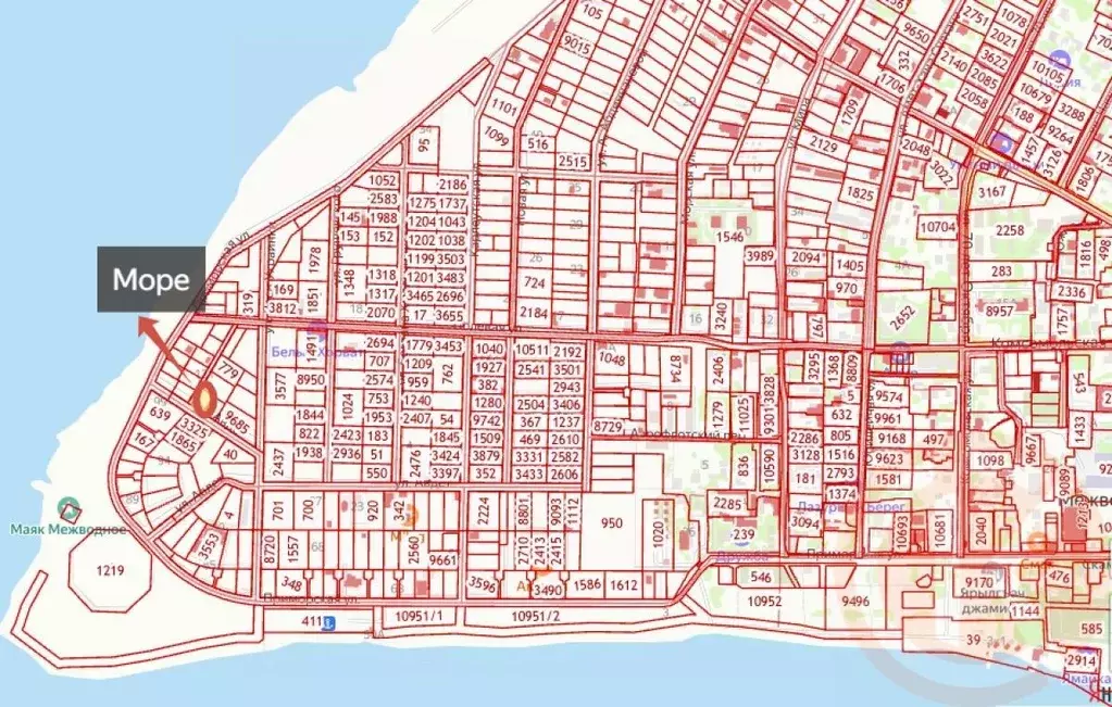 Участок в Крым, Черноморский район, с. Межводное ул. Приморская (5.0 ... - Фото 1