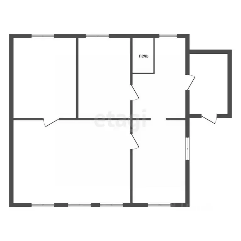 Дом в Красноярский край, Красноярск ул. Цементников, 32 (42 м) - Фото 2