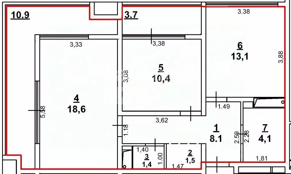 2-к кв. Крым, Феодосия муниципальный округ, Коктебель пгт ул. ... - Фото 2