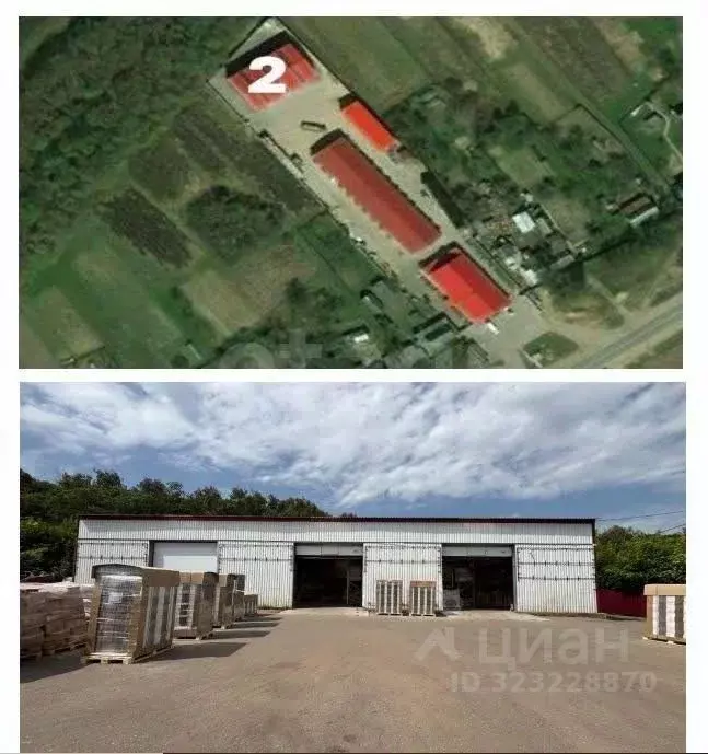 Склад в Калужская область, Малоярославецкий муниципальный округ, с. ... - Фото 2