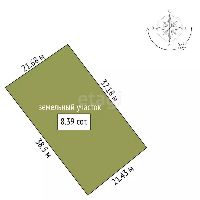 Участок в Ишим, улица Тимирязева (7.6 м) - Фото 1