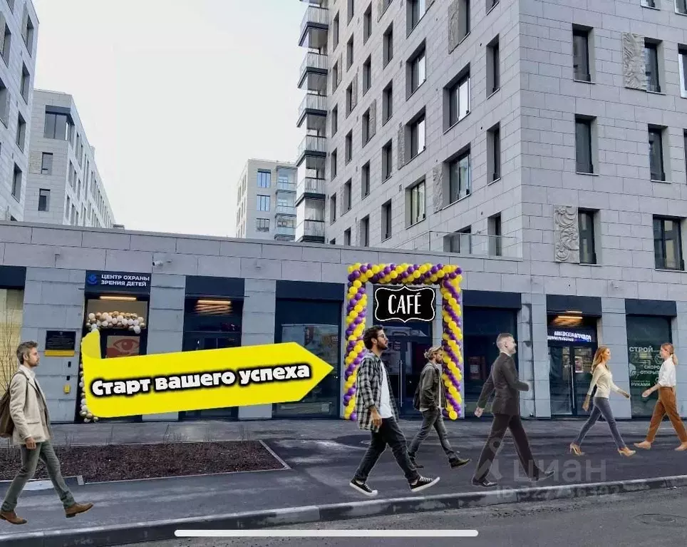 Помещение свободного назначения в Санкт-Петербург наб. Черной речки, ... - Фото 1