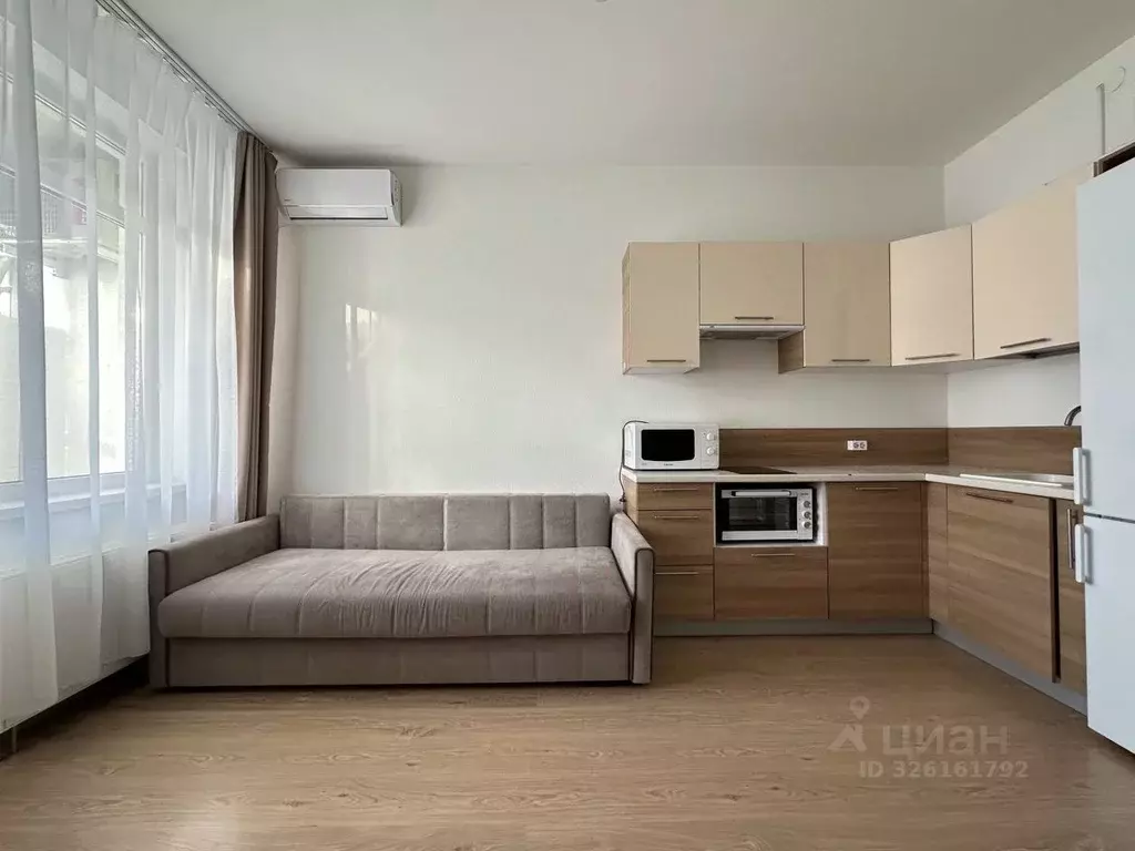 Студия Санкт-Петербург аллея Арцеуловская, 23к1 (24.0 м) - Фото 2