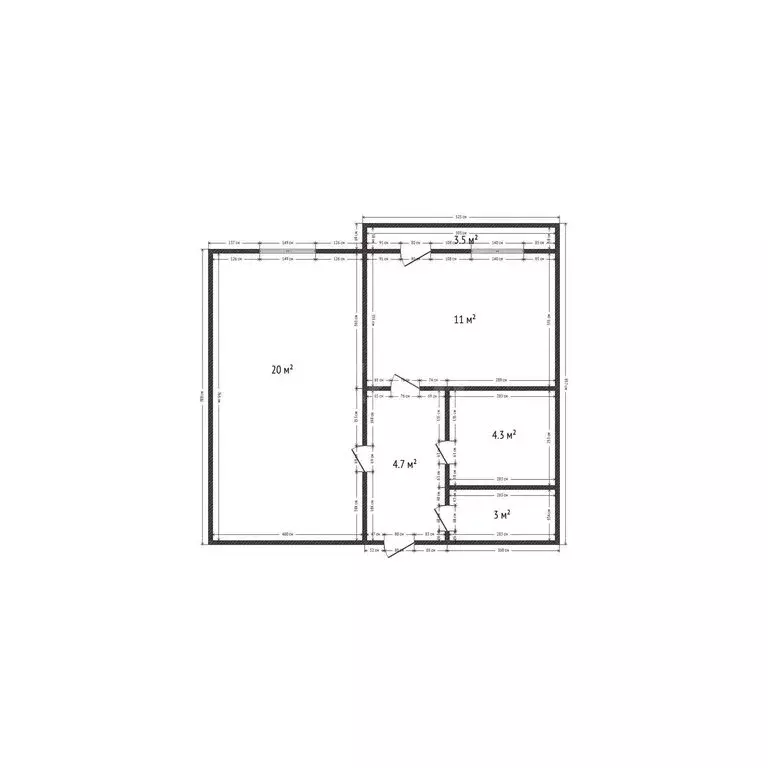 1-комнатная квартира: Махачкала, Газопроводная улица, 8к16 (46.5 м) - Фото 1