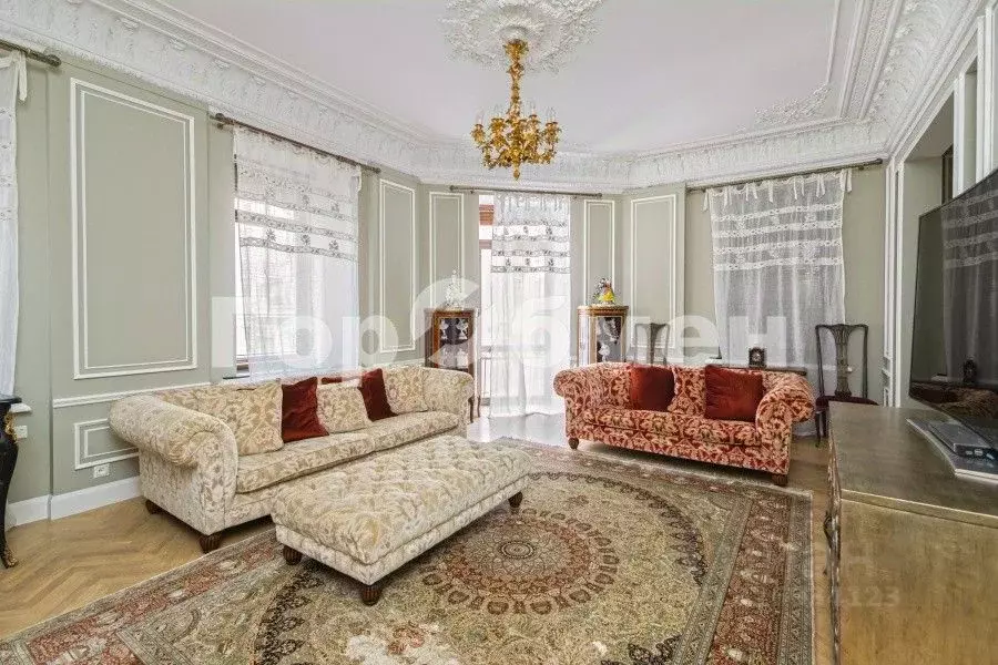 4-к кв. Москва Спиридоньевский пер., 12/9 (160.8 м) - Фото 2