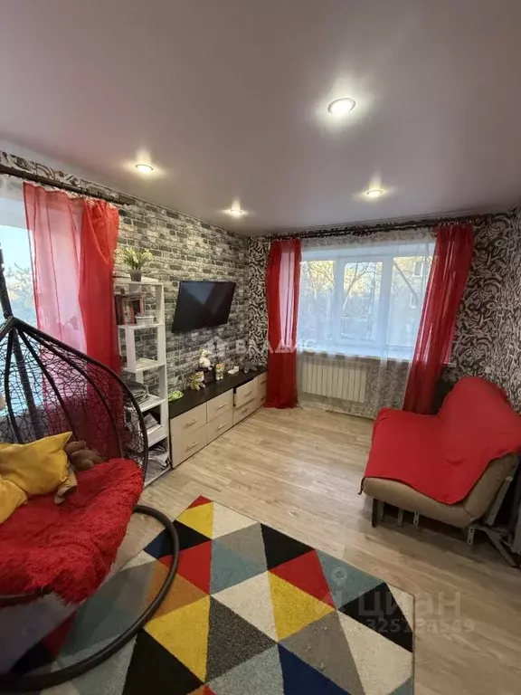 1-к кв. Ярославская область, Рыбинск Новая ул., 1 (31.4 м) - Фото 1