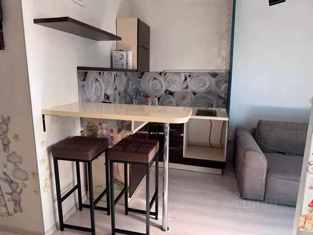 1-к кв. Иркутская область, Иркутск ул. Ярославского, 384 (32.6 м) - Фото 1