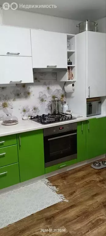 1-комнатная квартира: село Октябрьский, 16 (40.7 м) - Фото 1