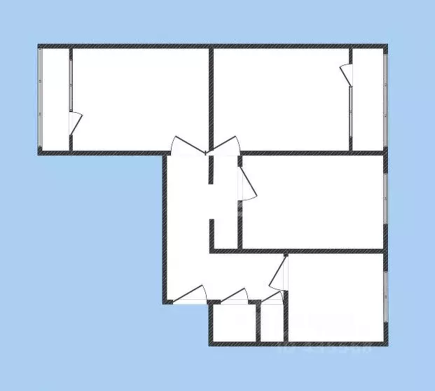 3-к кв. Белгородская область, Губкин Преображенская ул., 4к2 (71.8 м) - Фото 2