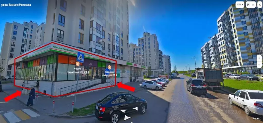 Торговая площадь в Московская область, Ленинский городской округ, ... - Фото 1