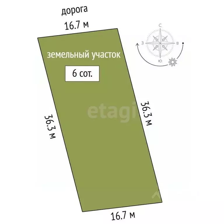 Участок в Крым, Симферопольский район, Добровское с/пос, с. Пионерское ... - Фото 2