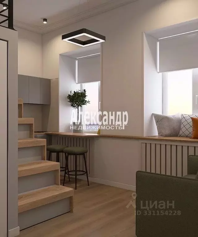 Студия Санкт-Петербург наб. Реки Фонтанки, 56 (22.0 м) - Фото 2