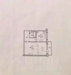 1-к кв. Омская область, Омск просп. Космический, 71 (31.2 м) - Фото 2