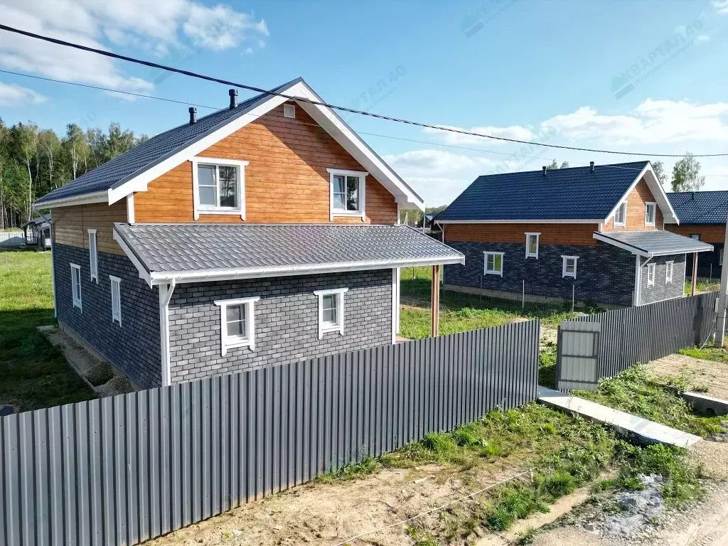 Дом в Калужская область, Боровский район, Совьяки с/пос, д. Рязанцево ... - Фото 0