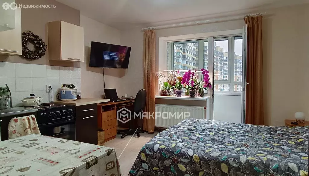 Квартира-студия: Мурино, улица Шоссе в Лаврики, 59к1 (22.67 м) - Фото 1