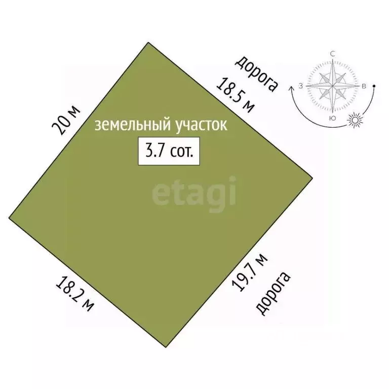 Участок в Ростовская область, Мясниковский район, Краснокрымское ... - Фото 2