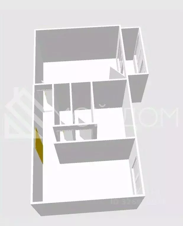 2-к кв. Сахалинская область, Южно-Сахалинск Вокзальная ул., 5 (44.4 м) - Фото 1
