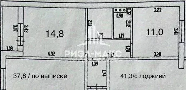 1-к кв. Брянская область, Брянск Флотская ул., 28 (41.0 м) - Фото 1