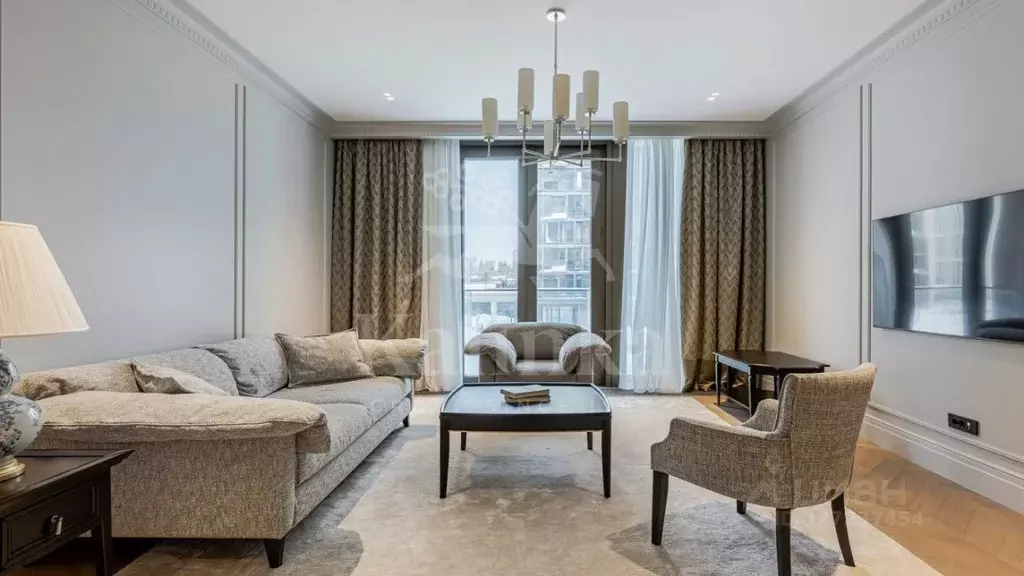 4-к кв. Москва ул. Братьев Фонченко, 1к7 (135.1 м) - Фото 1