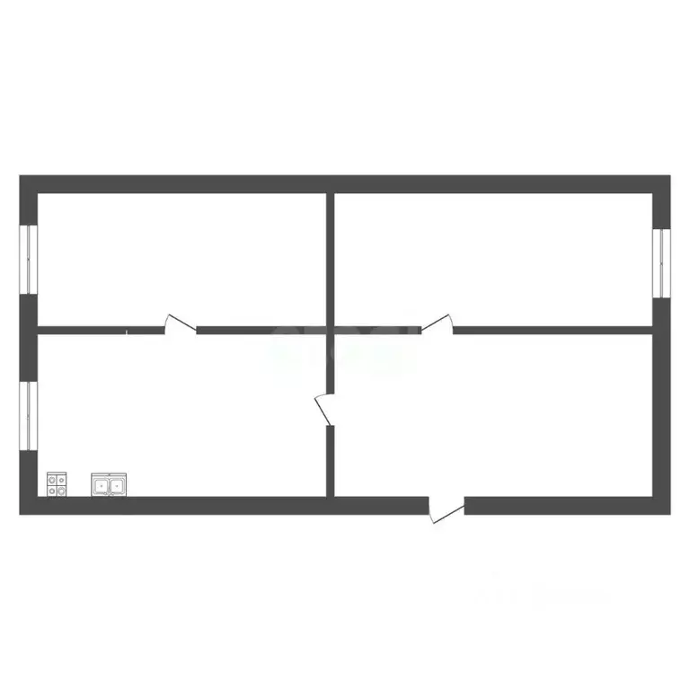 Дом в Крым, Сакский район, с. Ивановка ул. Берегулина (52 м) - Фото 1