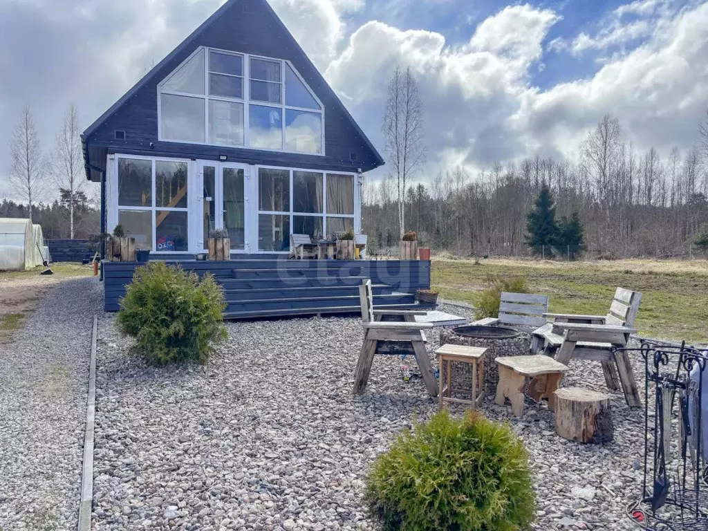 Дом в Псковская область, Псковский район, Карамышевская волость, д. ... - Фото 1