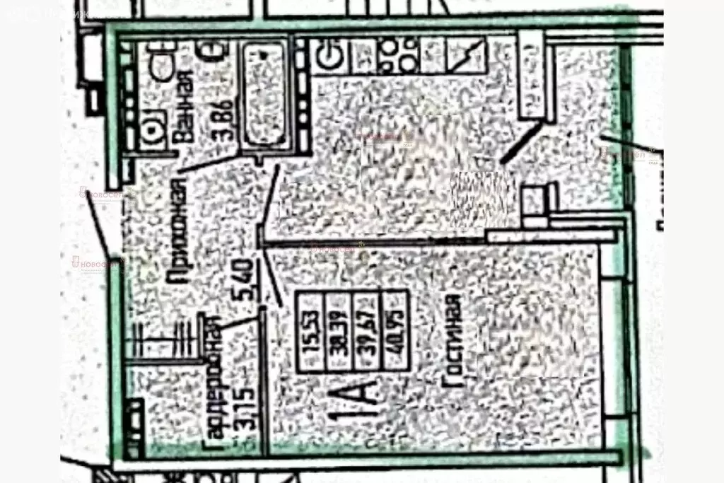 1-комнатная квартира: Екатеринбург, Дорожная улица, 18 (40 м) - Фото 1