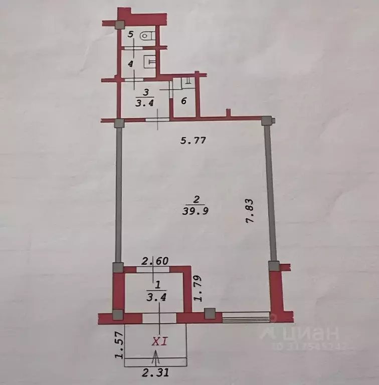 Офис в Новосибирская область, Новосибирск Горский мкр, 10 (51 м) - Фото 1