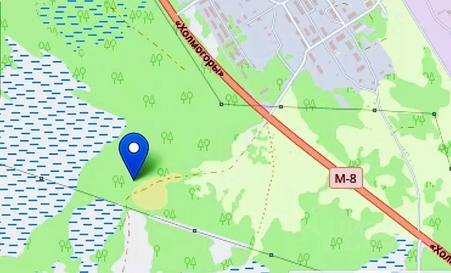 Участок в Архангельская область, Архангельск ул. Боры, 708 (10.0 сот.) - Фото 0