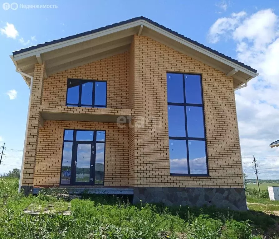 Дом в деревня Медвенка, коттеджный посёлок Ивановка (130 м) - Фото 0