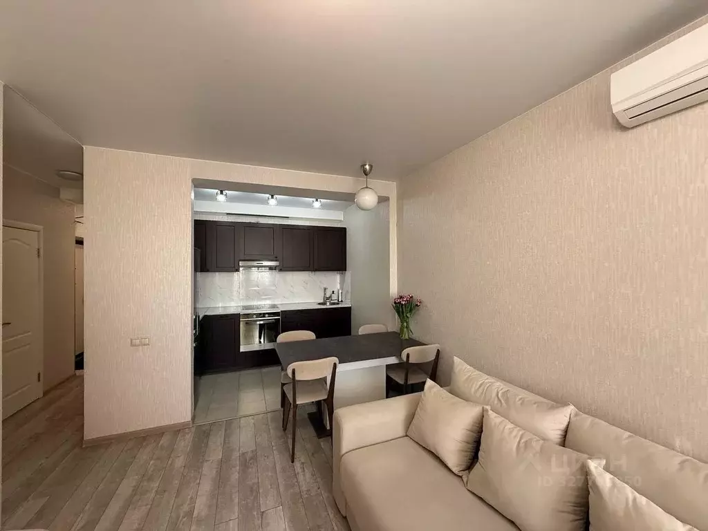 Квартира, 2 комнаты, 48.3 м - Фото 1