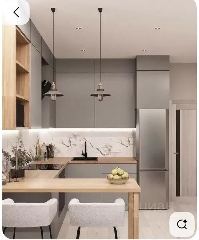 1-к кв. Татарстан, Казань ул. Абсалямова, 28 (37.7 м) - Фото 1